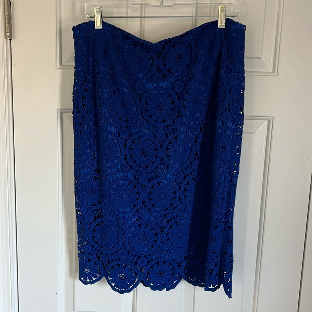 Royal blue Antonio Melani size 12 skirt